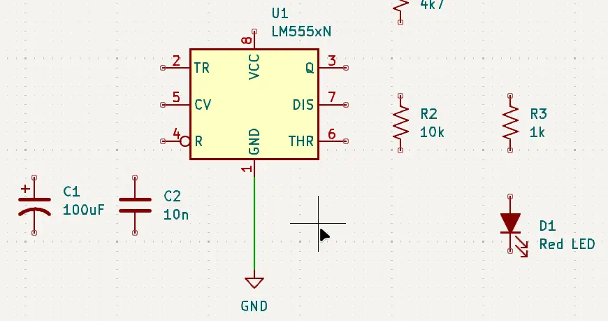 How to Draw a Circuit Diagram: Wiring in KiCad