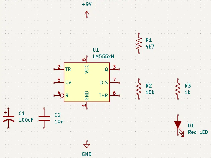 Component values set in KiCad