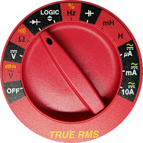 Diode test mode selected on a multimeter