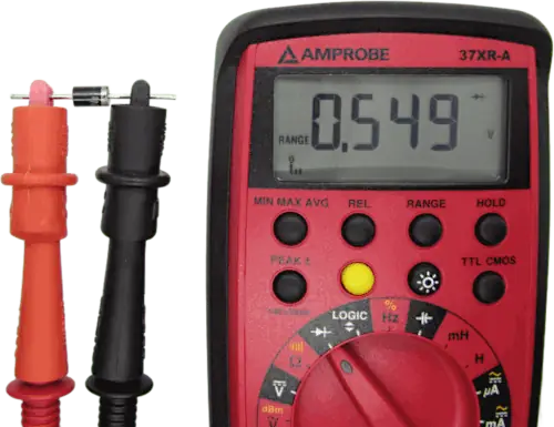Forward Test of a 1N5408 Diode