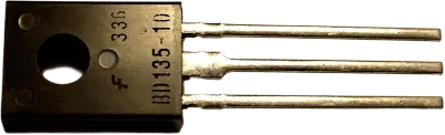 BD135 NPN transistor in TO-225 package