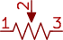 Potentiometer symbol USA ANSI