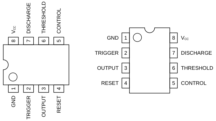 555 chip pinout