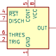 555 integrated circuit schematic symbol