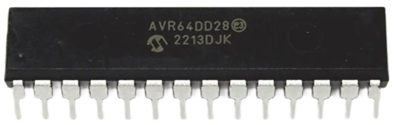 AVR64DD28 in a DIP Package
