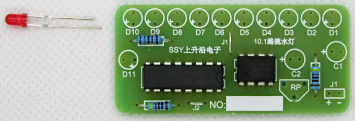 LED Orientation on the PCB