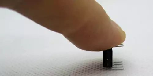 Push the IC on its Side to Straighten the Pins