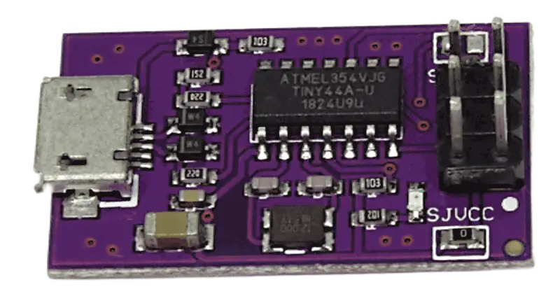 Example of a USBtinyISP Programmer